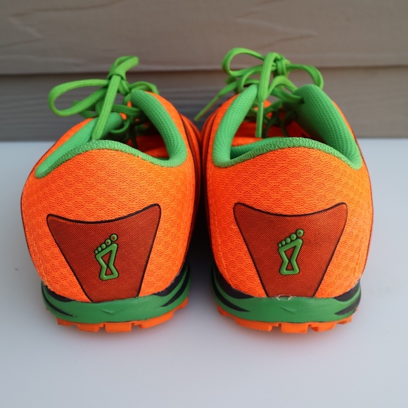 Inov-8 F-Lite 252 Cross Training Shoes Men’s 10.5 Orange Green - Picture 5 of 9